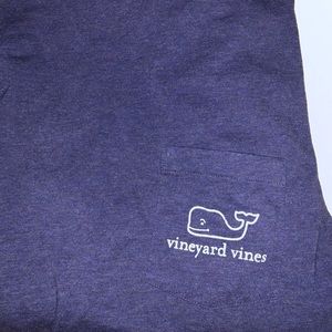 Vineyard vines navy long sleeve tee